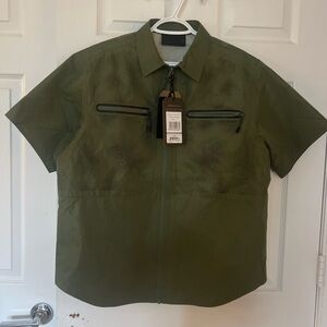 Alpha Industries Green Lightweight Shirt Jacket